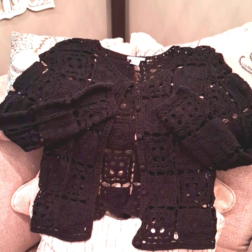 BOHO Crochet Cardi